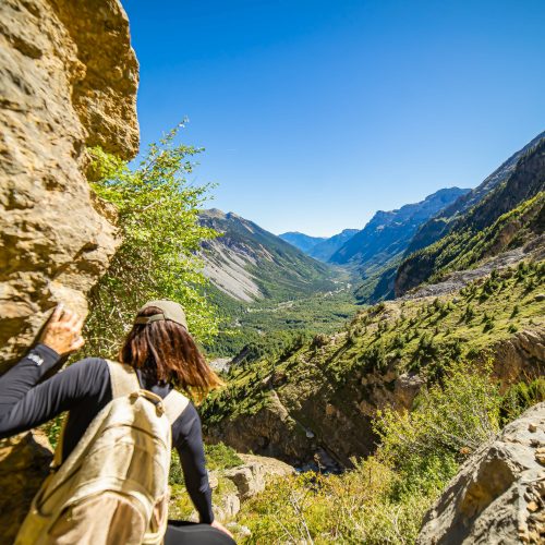 ruta senderista de la cascada del Cinca en el Pirineo Aragonés