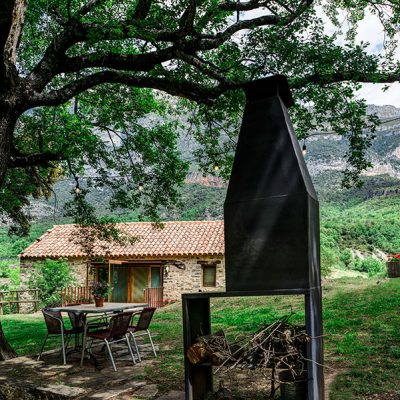 jardines de nuestra casa rural pirineo aragonés